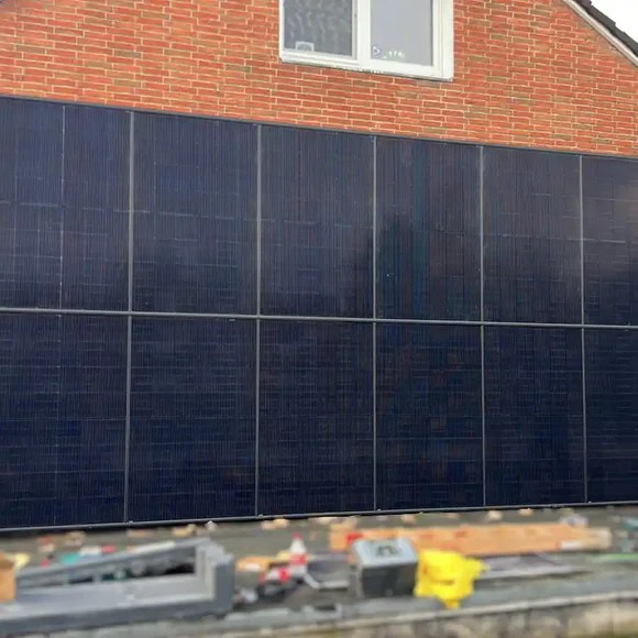 Balkonkraftwerk 800W (900Wp) bifazial Wattstone WandPV vertikal Komplettset - Solarfabrik