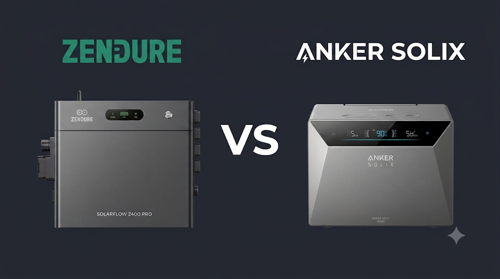 Anker SOLIX 4 oder Zendure SolarFlow 2400 Pro – Welcher Balkonkraftwerk-Speicher ist die bessere Wahl?