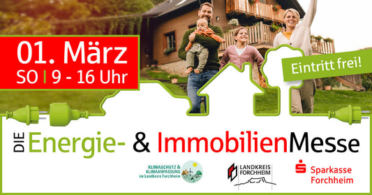 Balkonkraftwerke zum Anfassen: Besuchen Sie uns auf der Energiemesse Forchheim (01.03.)