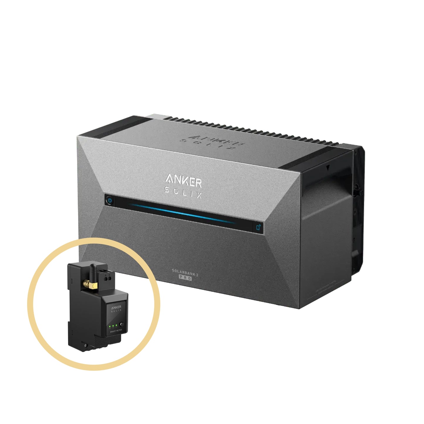 Anker Solix 2 E1600 Pro - inkl. Smart Meter