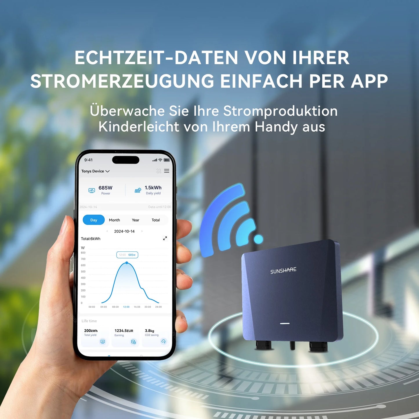 Sunshare Ray Balkonkraftwerk