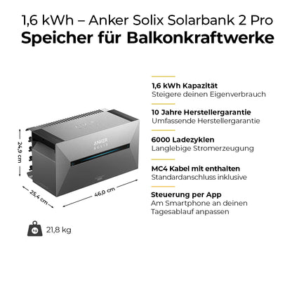 Anker Solix 2 E1600 Pro