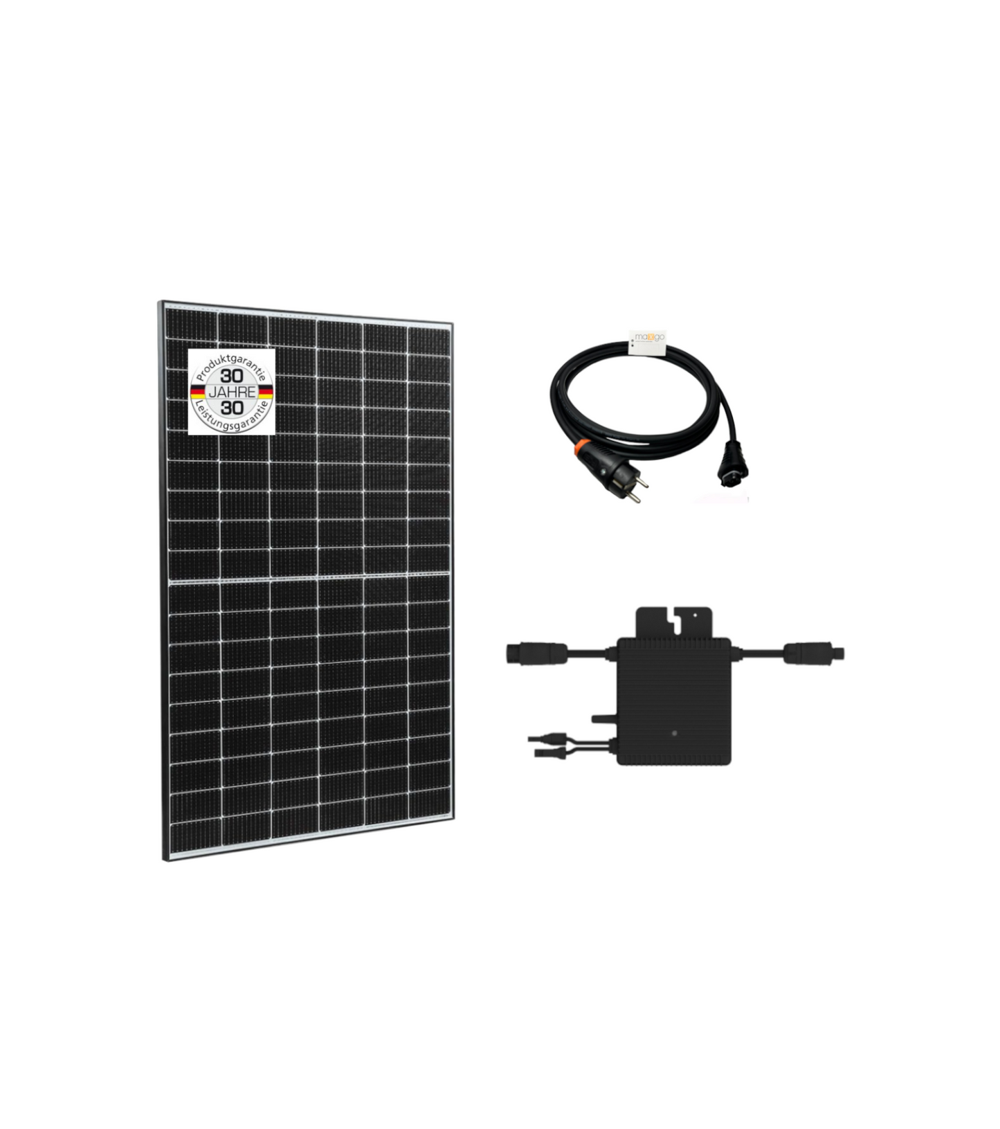 Balkonkraftwerk Bifazial Set 445 Wp (400W) Solarfabrik