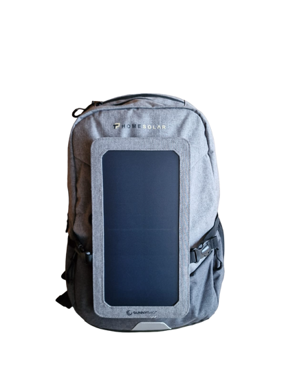 Sunnybag Solarrucksack mit TP-HomeSolar Logo