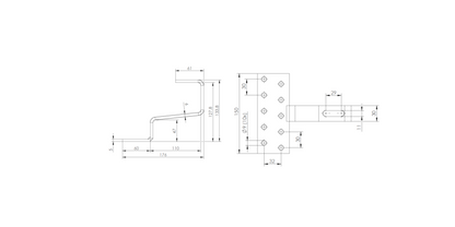 Dachmontageset Pfannenziegel