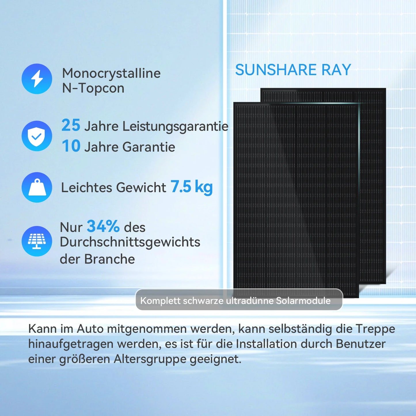 Sunshare Ray Balkonkraftwerk