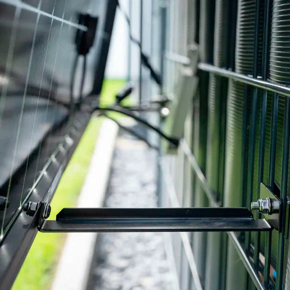 ZaunPV Montagepaket für 1 Modul angewinkelt